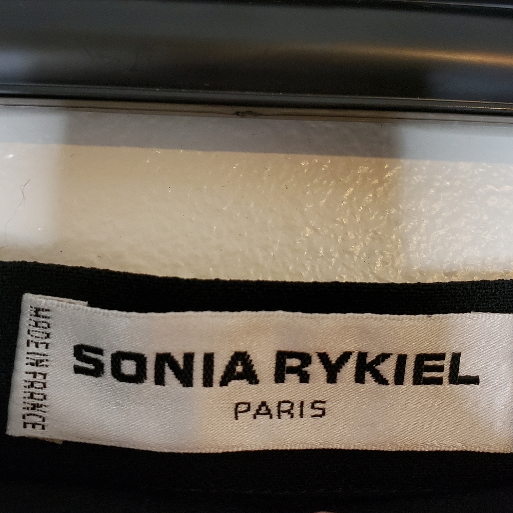 Sonia Rykiel Made in France Black Pencil Skirt - Picture 4 of 11